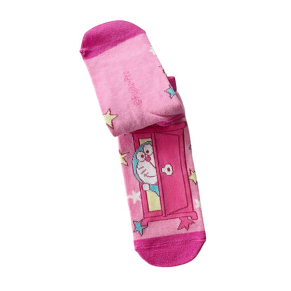Small Planet Doraemon Character Socks Pink Large