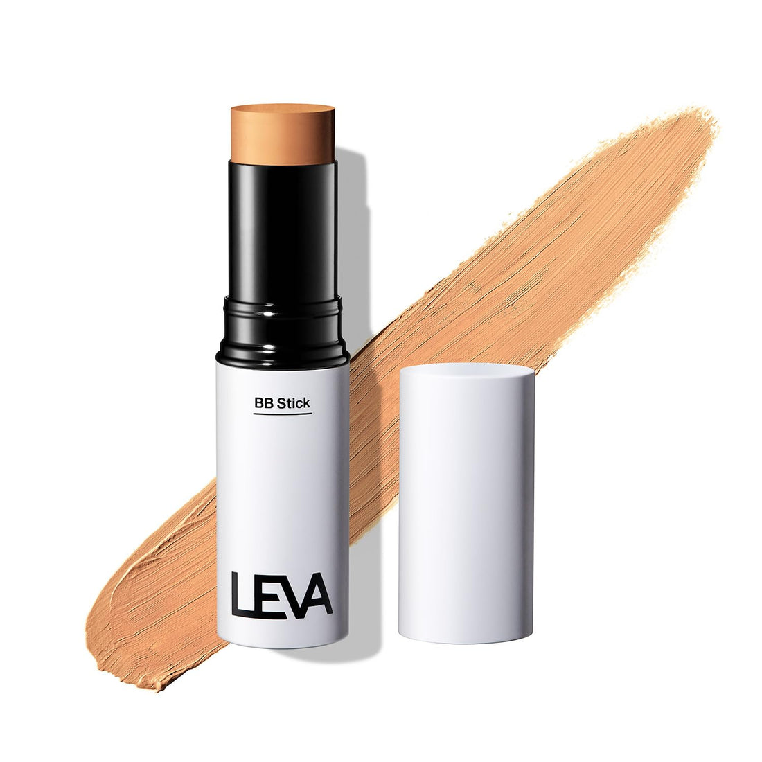 LEVA BB Stick Dark Beige Easy Application for All Skin Types 0.35 oz