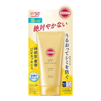Sunkut Perfect UV Essence SPF50+ Fragrance-Free Sunscreen 80g