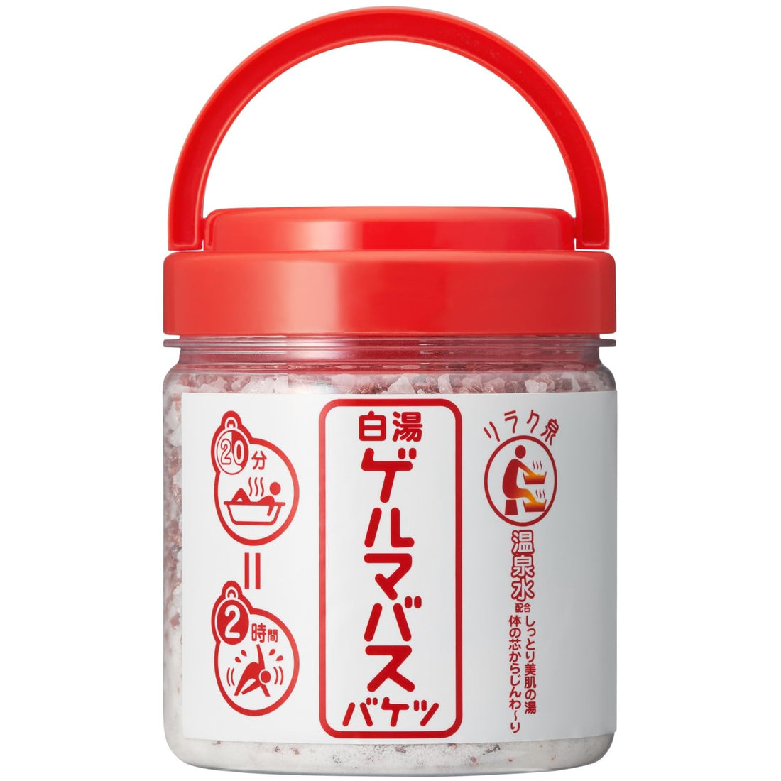 Riraku Izumi Gelma Bath Salt 720g for Refreshing Relaxation