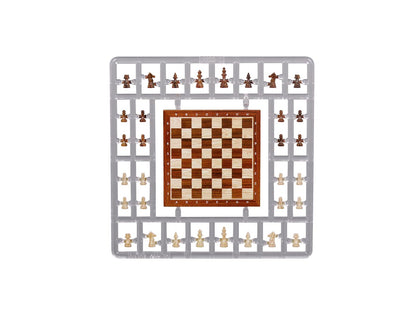 MIC D.I.G. Chess Figure Play Wooden Grain Version Color Finished Model