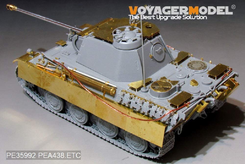Voyager Model 1/35 WWII German Panther A/G Pz.Rgt.26 Armor Plate Set