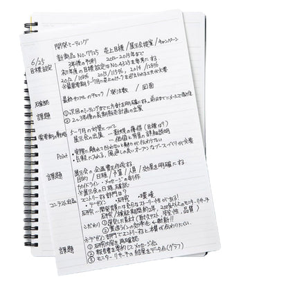 Maruman Nemosine A4 Notebook with 7mm Rule for Professional Use