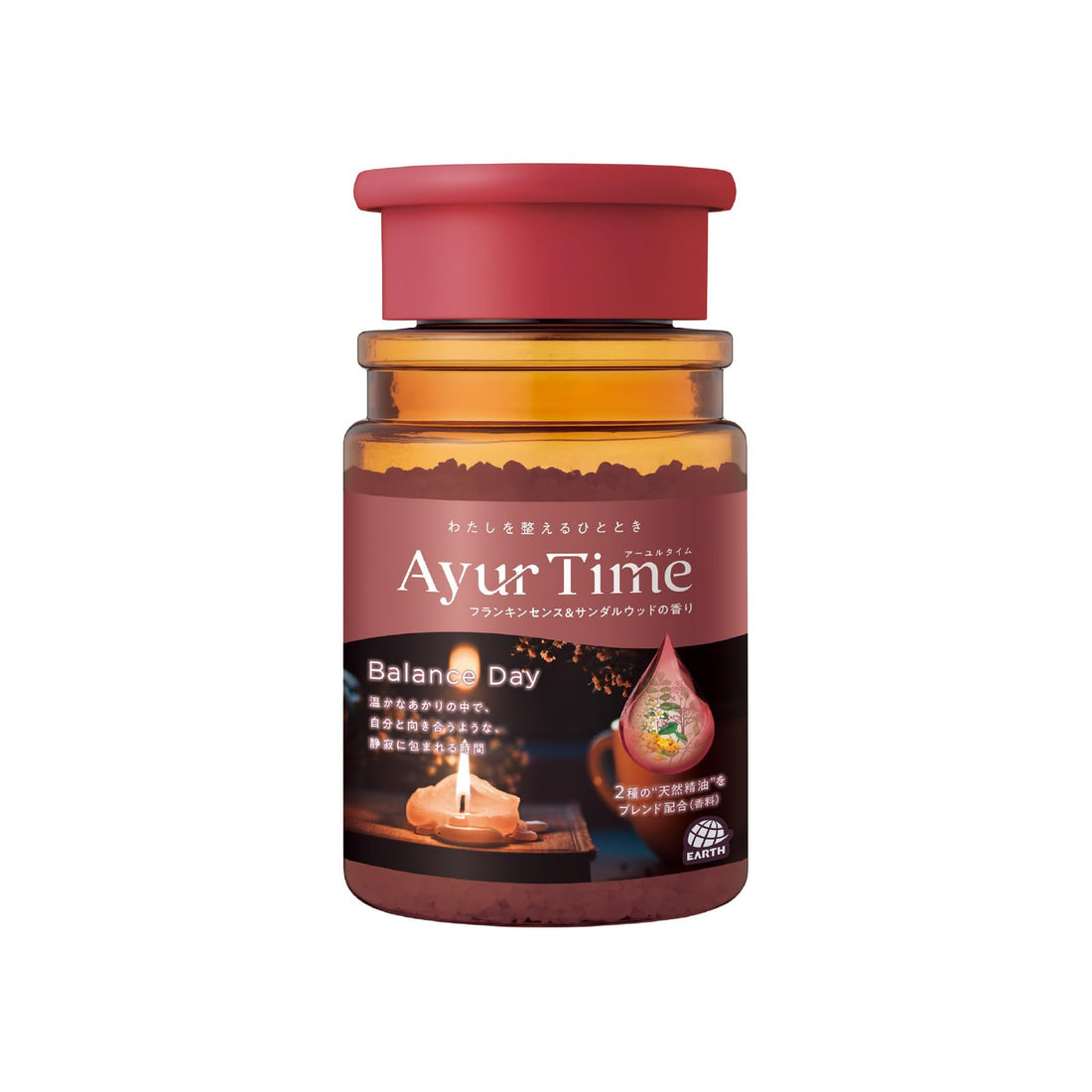 Ayurtime Balance Day Bath Salt with Frankincense and Sandalwood 520g