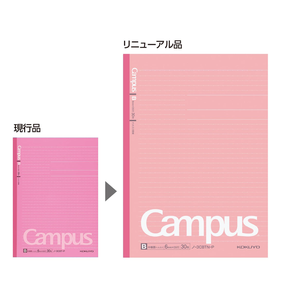 KOKUYO Campus Notebook B5 with Dot Grid 30 Sheets