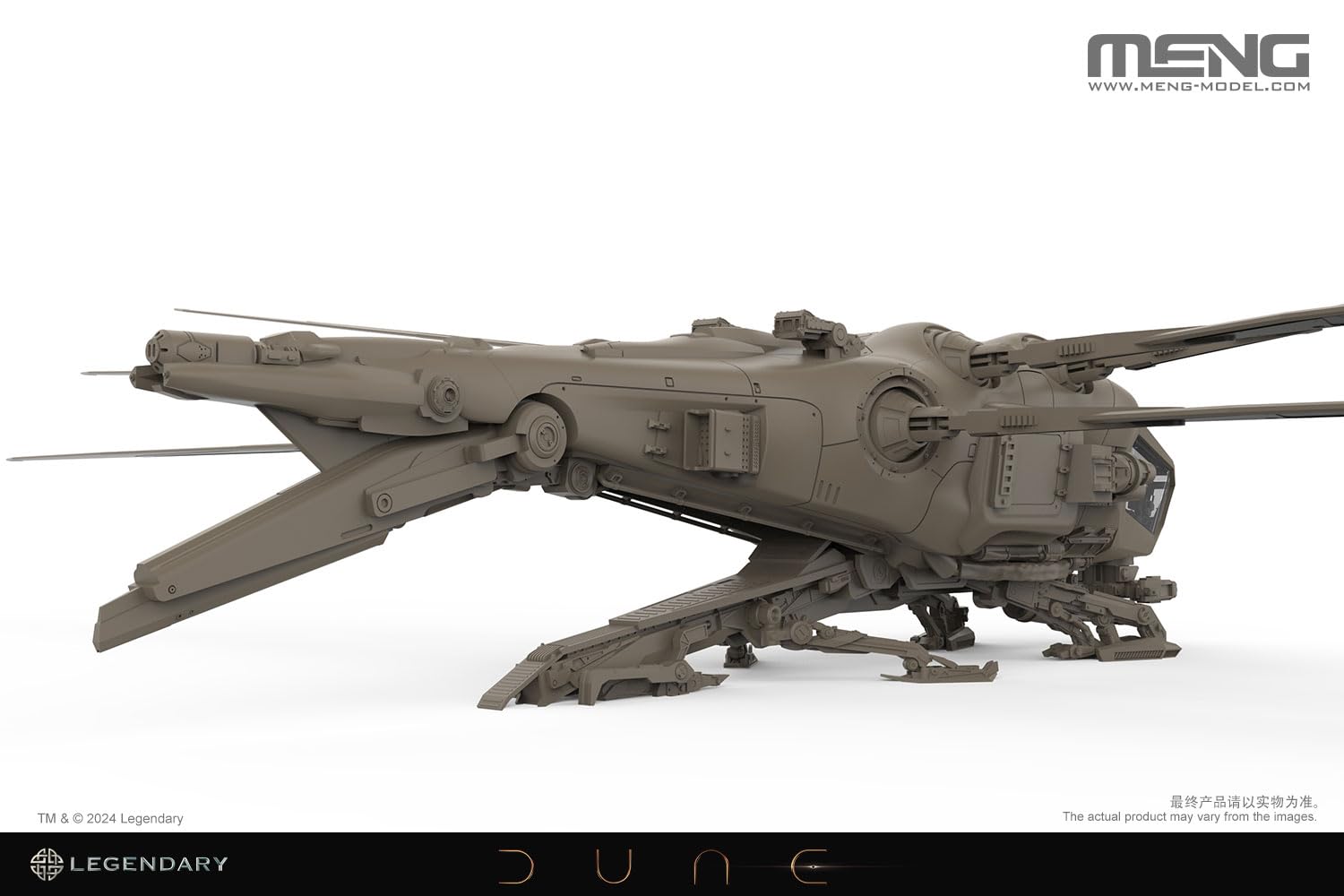 GSI Creos Dune Harkonnen Ornithopter 1/72 Scale Model Kit
