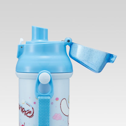Skater Kids Water Bottle 480ml with One-Push Open and Dishwasher Safe