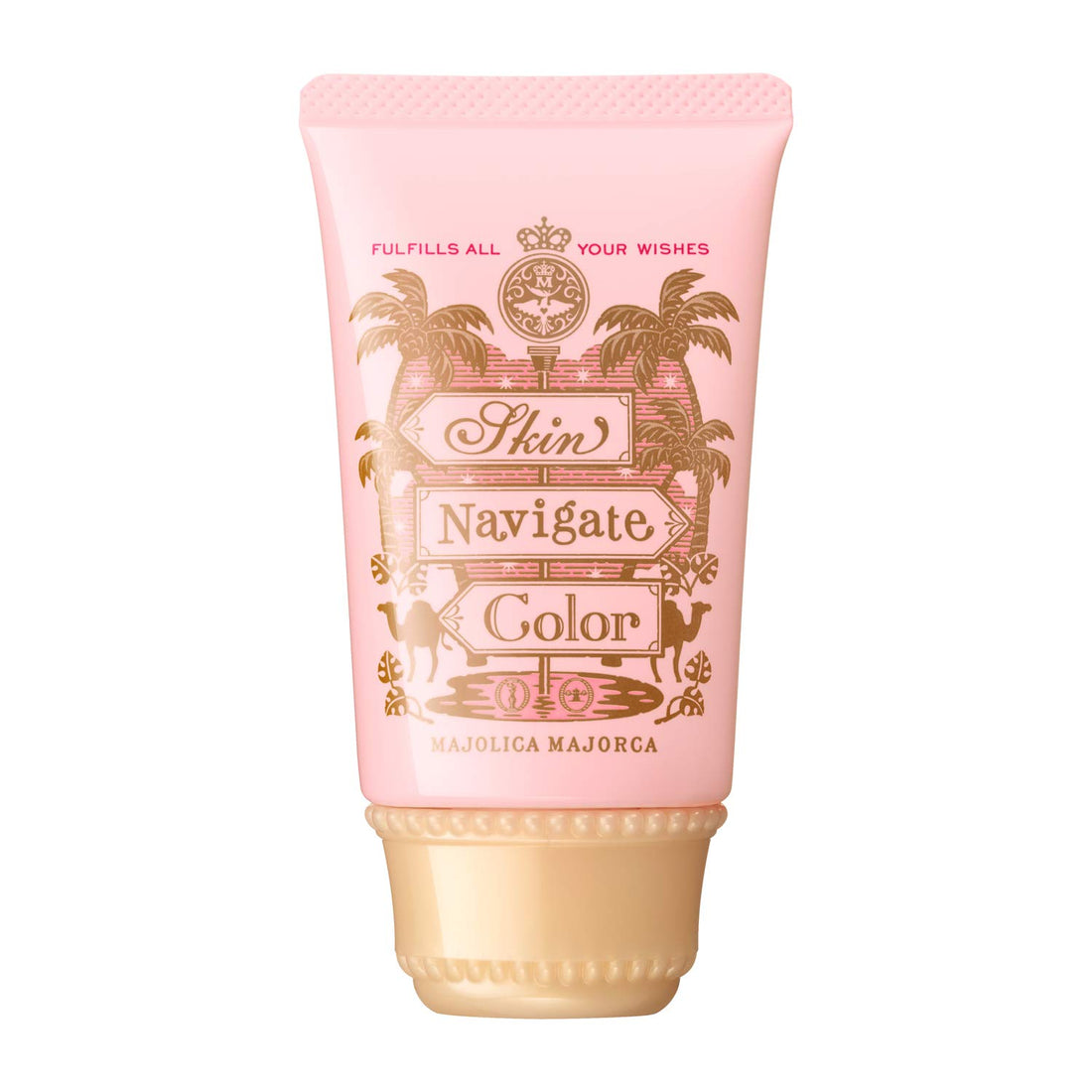 MAJOLICA MAJORCA Skin Navigate Color Coral Peach 35g SPF30