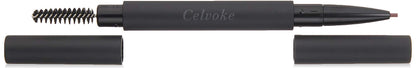 Celvoke Indicate Eyebrow Pencil 03 Mauve Brown with Brush