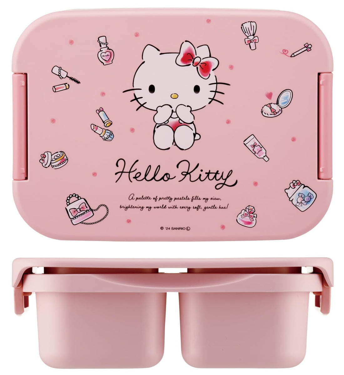 Skater Lunch Box Separate Type 500ml Made in Japan