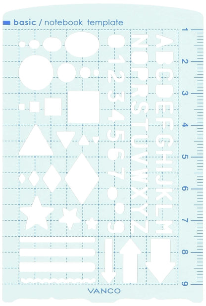 Vanco Notebook Template Basic 39504 for Creative Planning