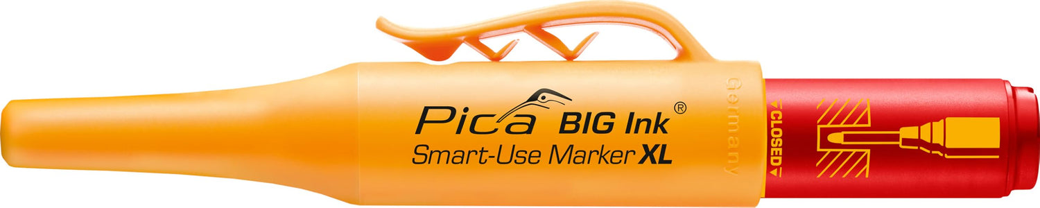 Pica Marker BIG Ink Red Water-Based Marker Blister Pack