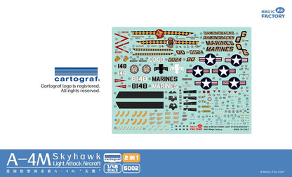 Magic Factory 1/48 A-4M Skyhawk Model Kit Made in Japan