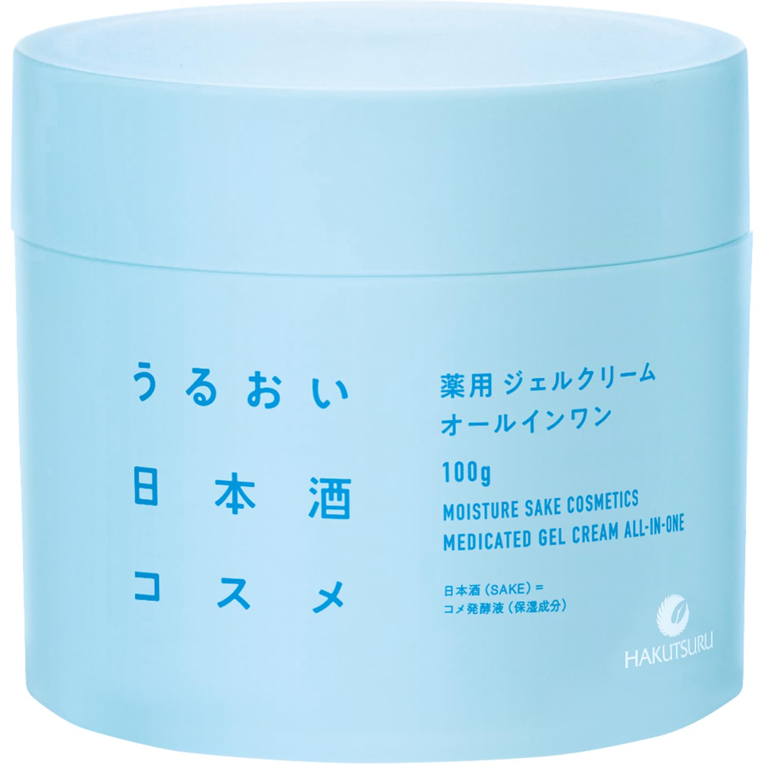 Hakutsurushuzou Moisturizing Japanese Sake Gel Cream 100g