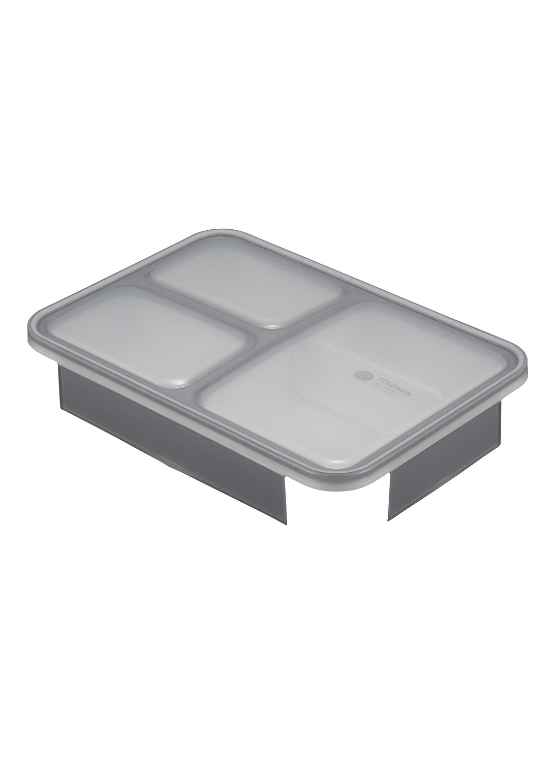 CB JAPAN Couvercle gris de rechange pour boîte à lunch Foodman antibactérienne fine 600 ml DSK