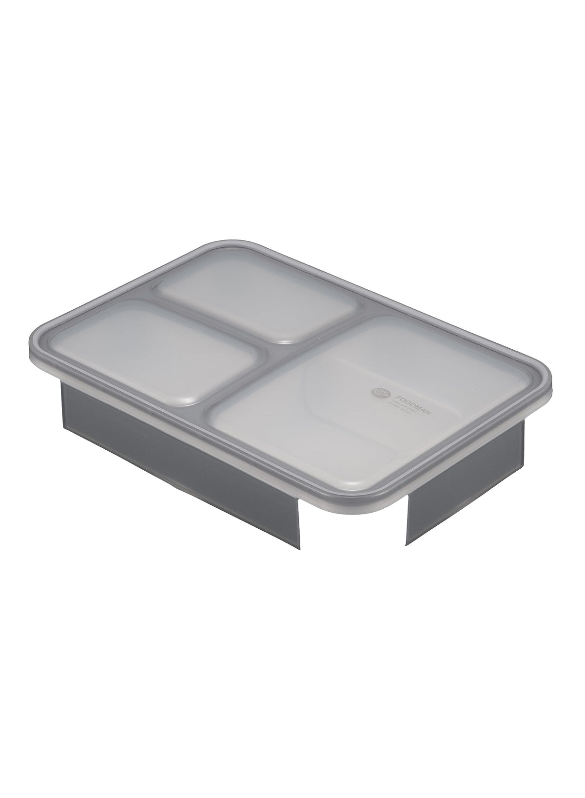 CB JAPAN Replacement Lid for Foodman Bento Box 600ml Gray