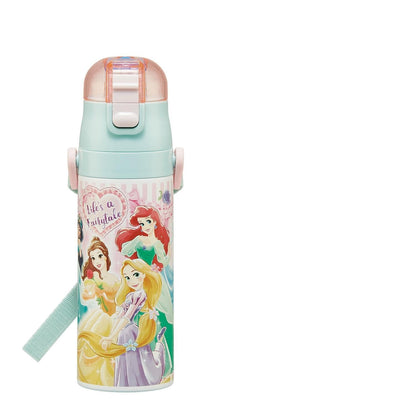 Skater Kids Water Bottle 470ml Disney Princess Lightweight Design