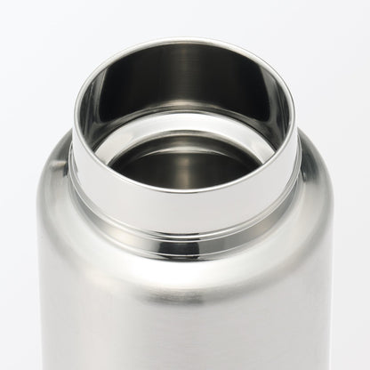 MUJI Vacuum Insulated Bottle with Handle 750mL for Hot and Cold Drinks