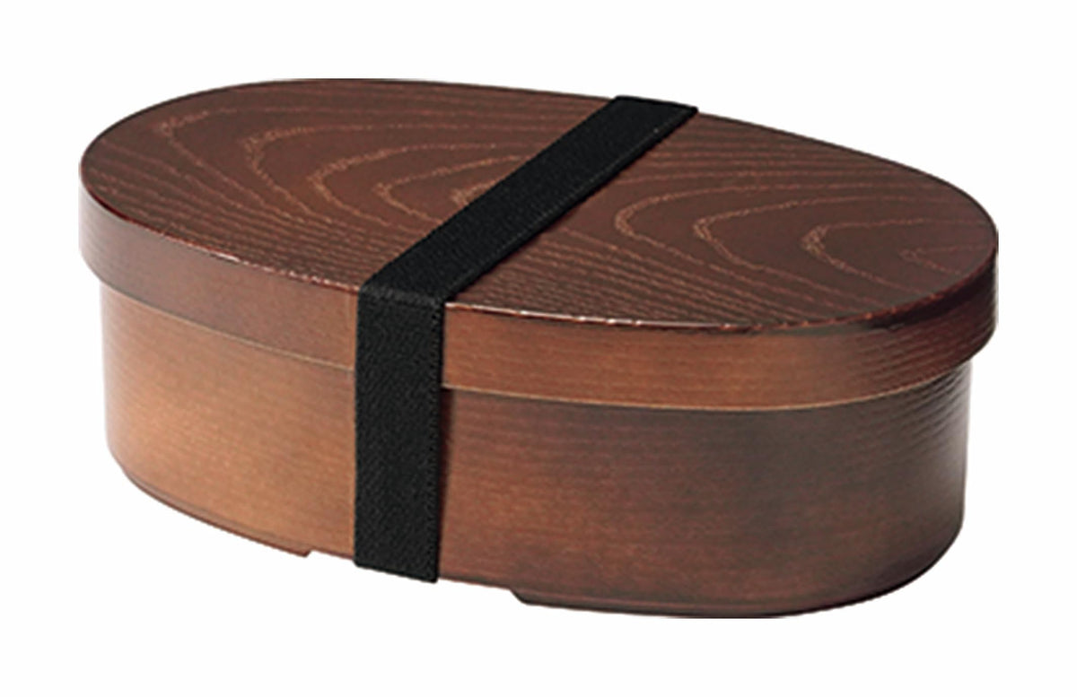 Kakusee Bento Box 500ml with Rubber Band and Inner Lid
