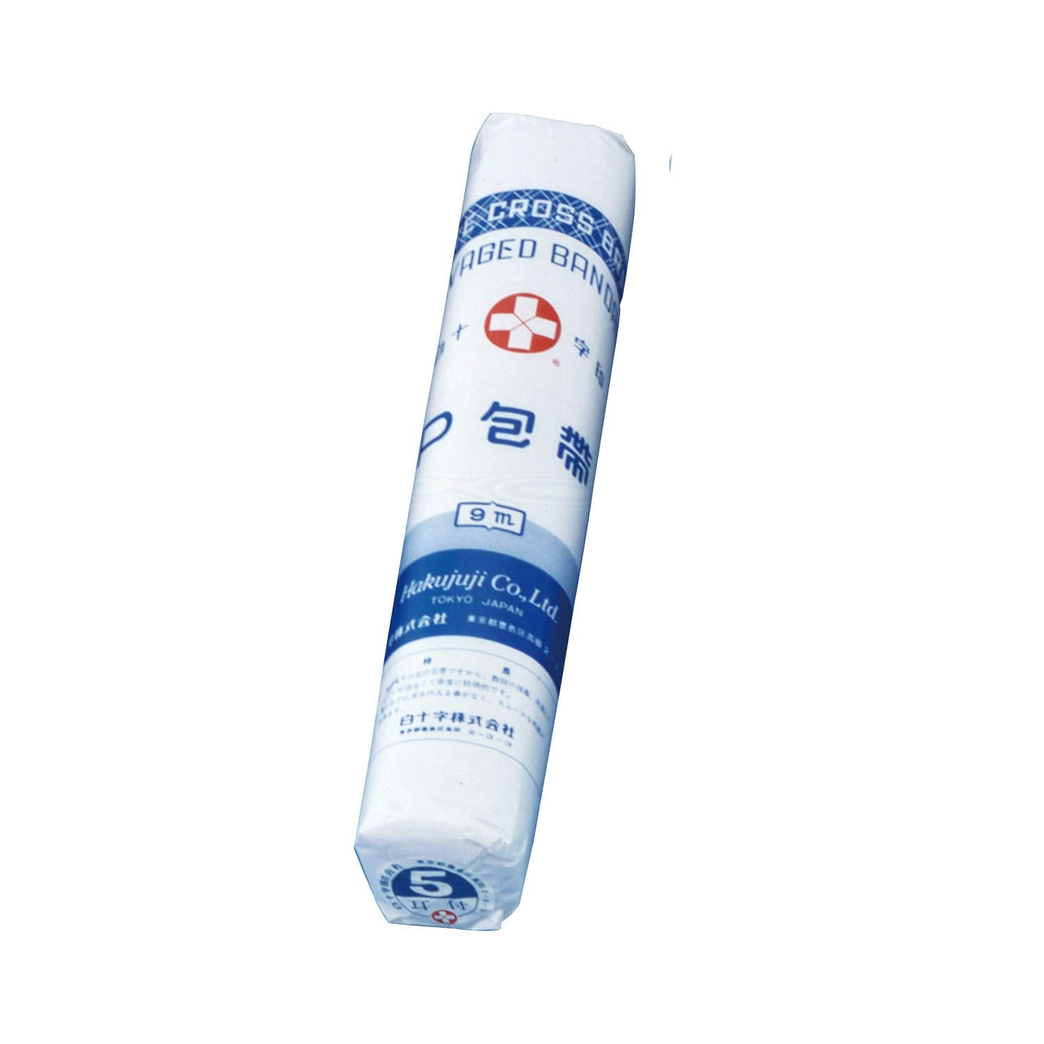 Hakujuuji P-Wrap Bandage 5.6cm x 9m for Versatile Use