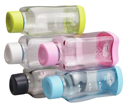 Paarukinzoku Water Bottle 500ml Clear Block Style