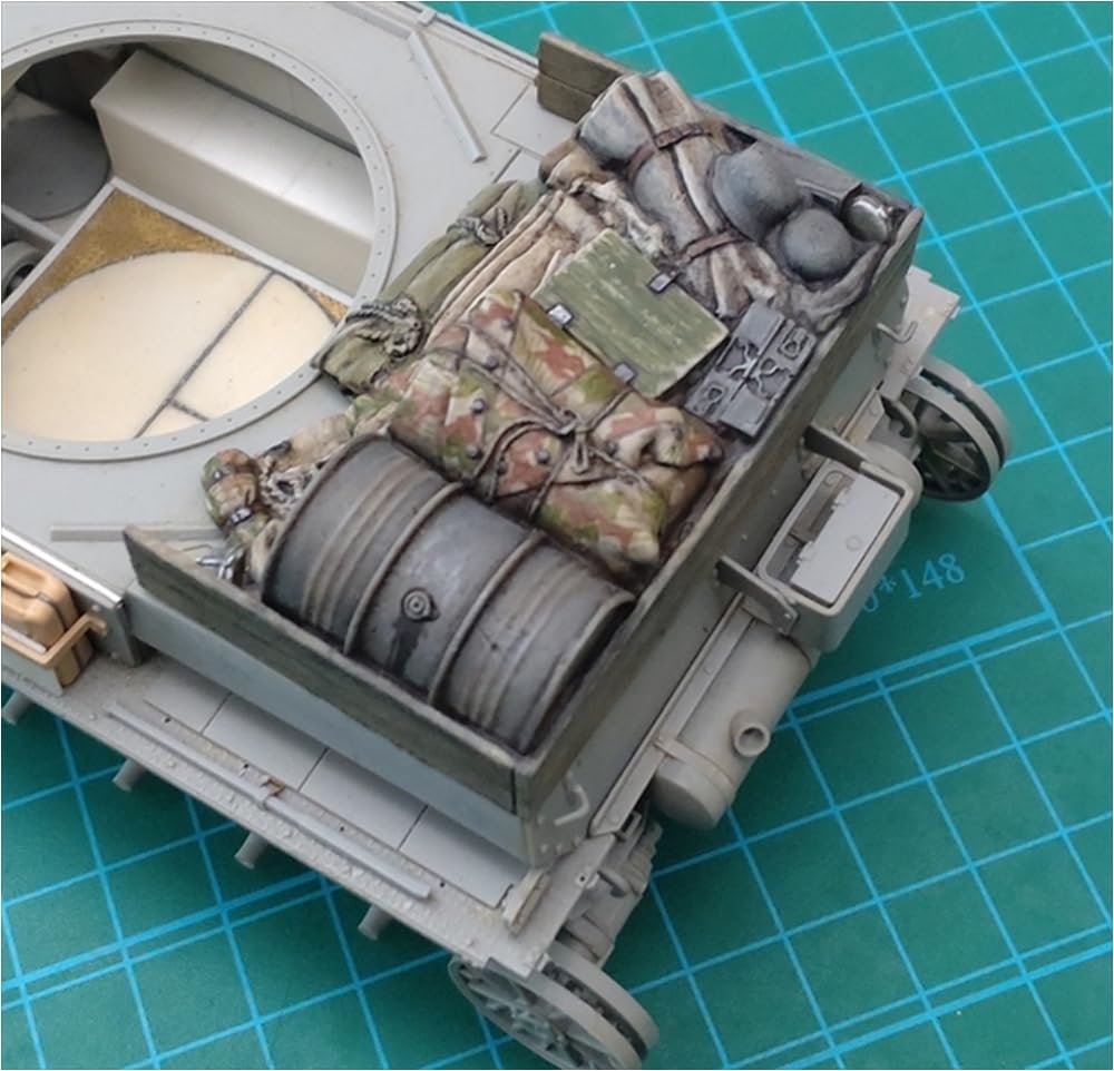 Workshop Shin 1/35 Rear Cargo Set for Panzer IV Resin Kit