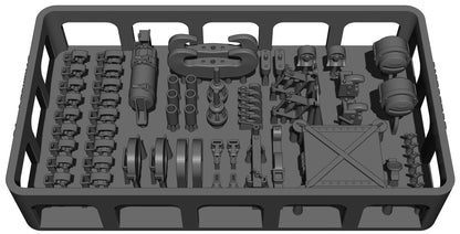 BSK Model 1/35 Scale Detail Parts Set for WW2 German Panther Tank D-Type