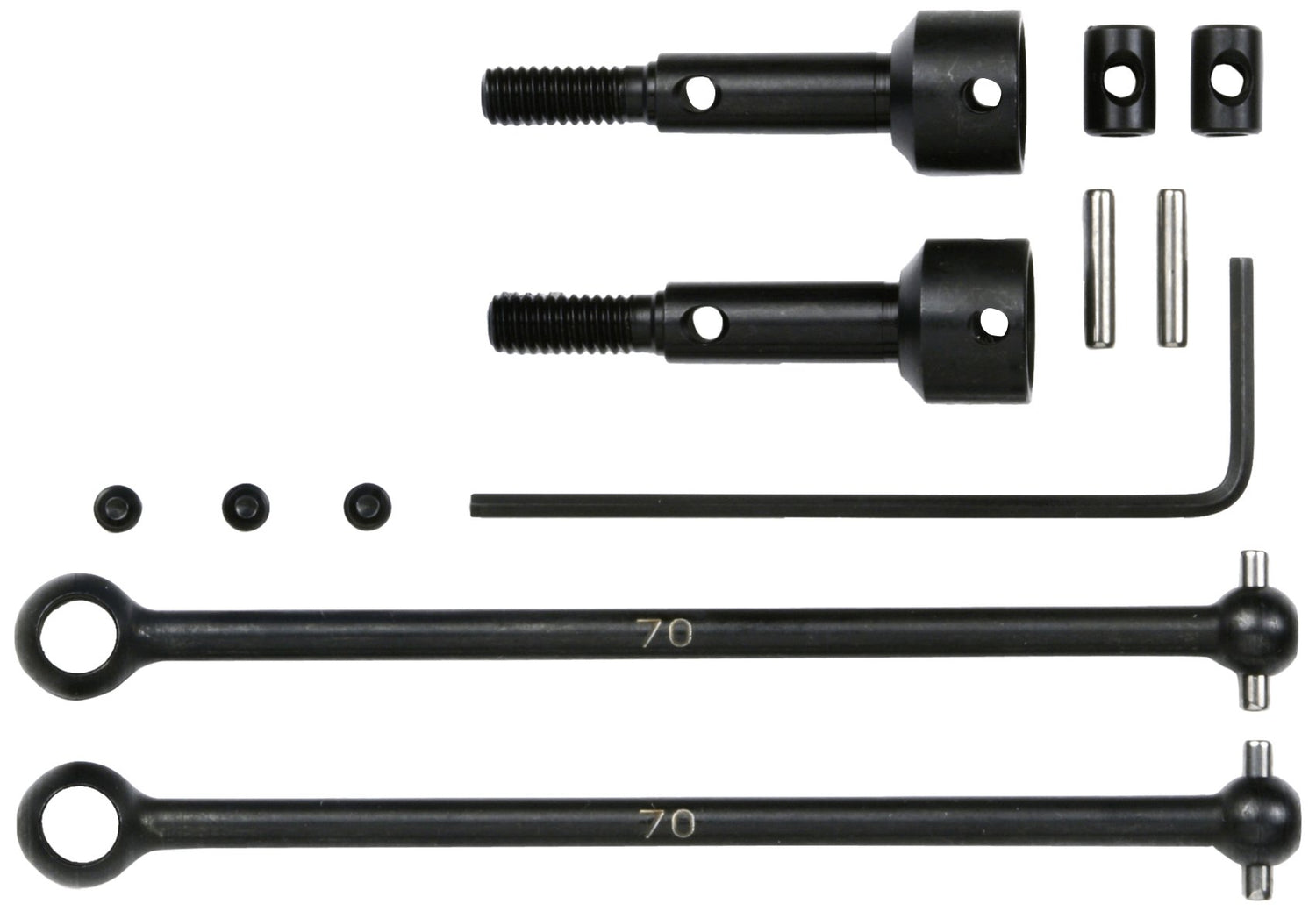 TAMIYA OP Parts OP.791 DF-02 Universal Shaft Assembly