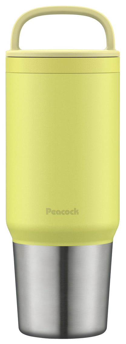 Peacock 800ml Stainless Steel Bottle with Handle for Daily Hydration