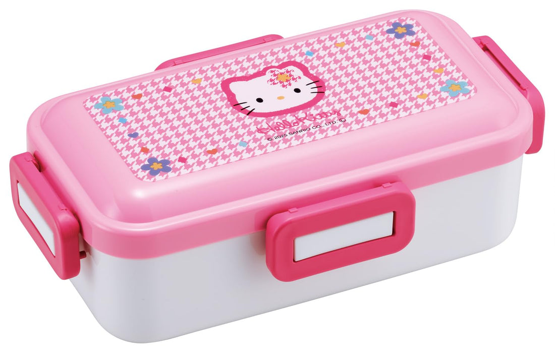 Skater Bento Box 530ml with 4-Point Lock Leak Resistant Design