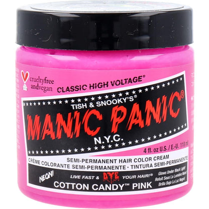 MANIC PANIC Color Cream Cotton Candy Pink 4oz