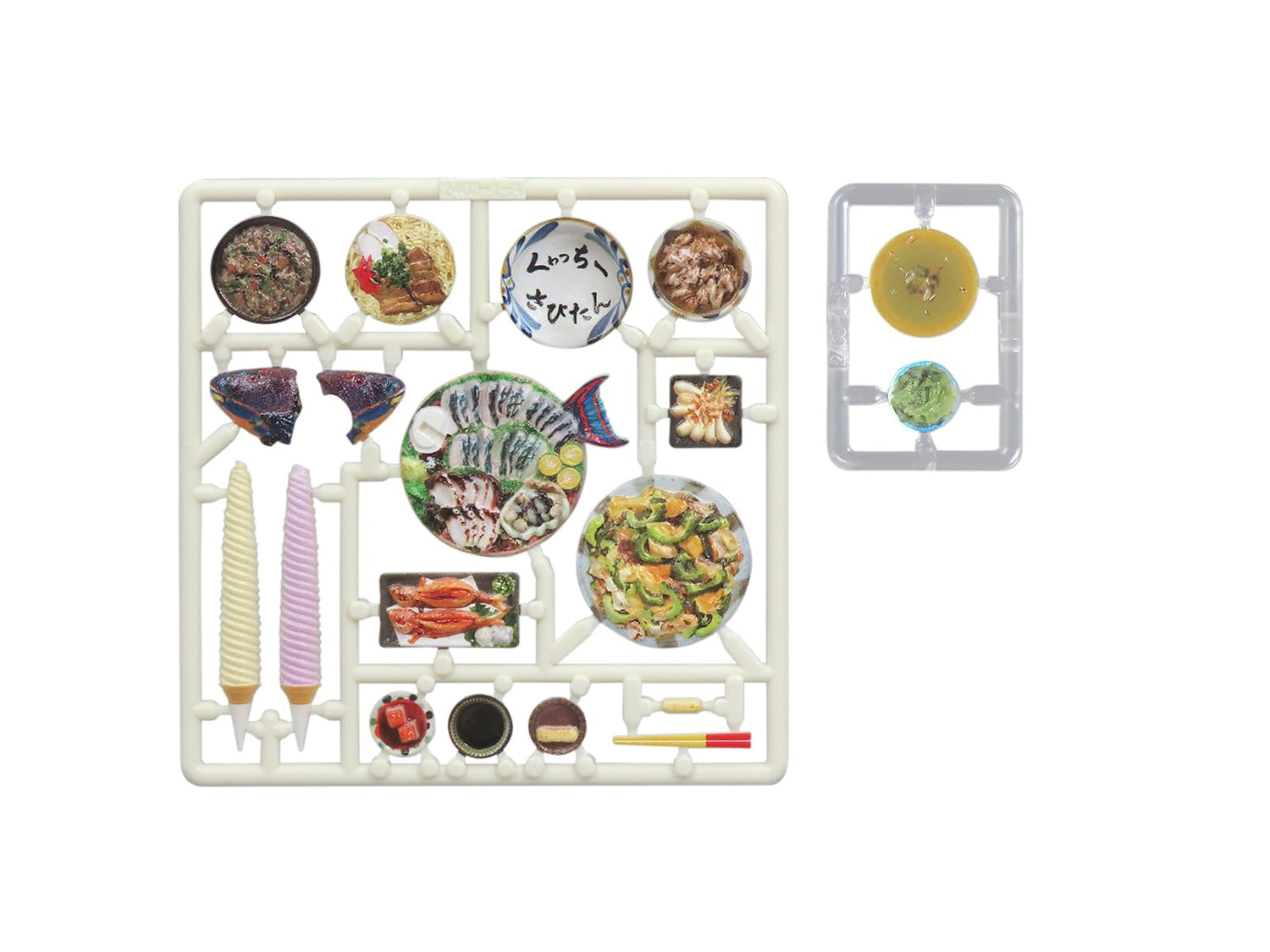 MIC D.I.G. Figure Meal Vol.11 Okinawa Cuisine Color Finished Plastic Model