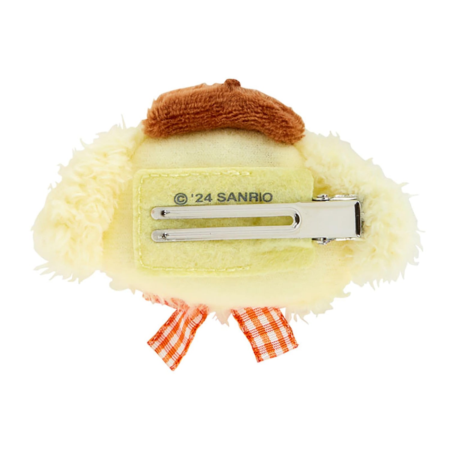 SANRIO Pom Pom Purin Face Shape Hair Clip for Stylish Hair Styling