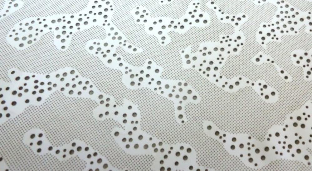 Wako 1/35 Winter Camouflage Net Miniature Paper Kit Made in Japan