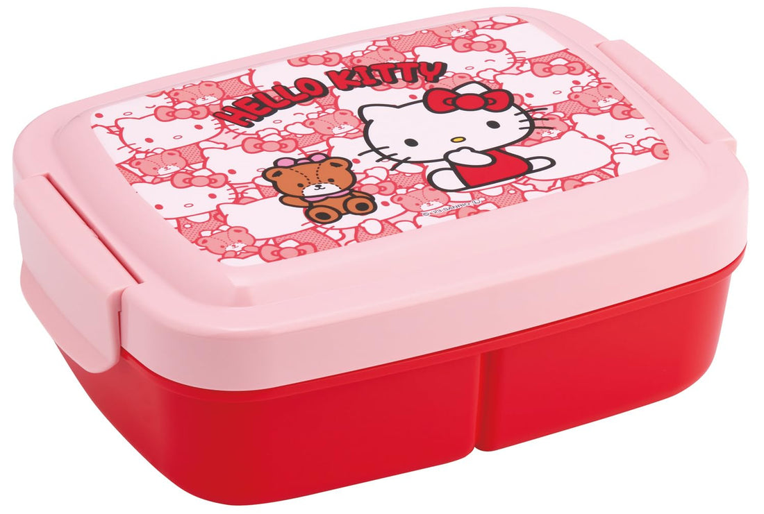 Skater Kids Bento Box Dome Shape 840ml Hello Kitty Design