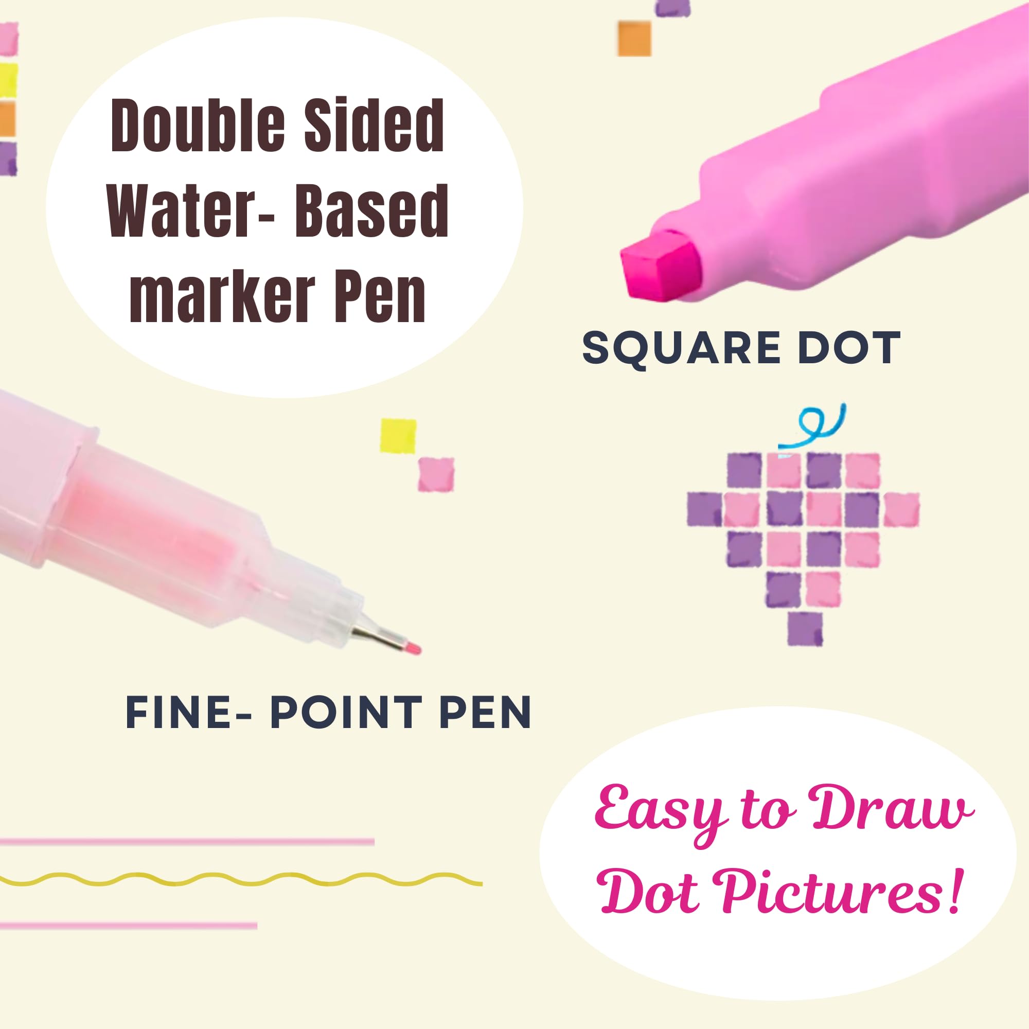 Sun-Star Stationery Dot &amp; Pen Marker A Style