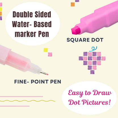 Sun-Star Stationery Dot &amp; Pen Marker A Style