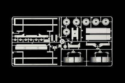 PLATZ 1/24 Scale Container Trailer Model Kit for Collectors