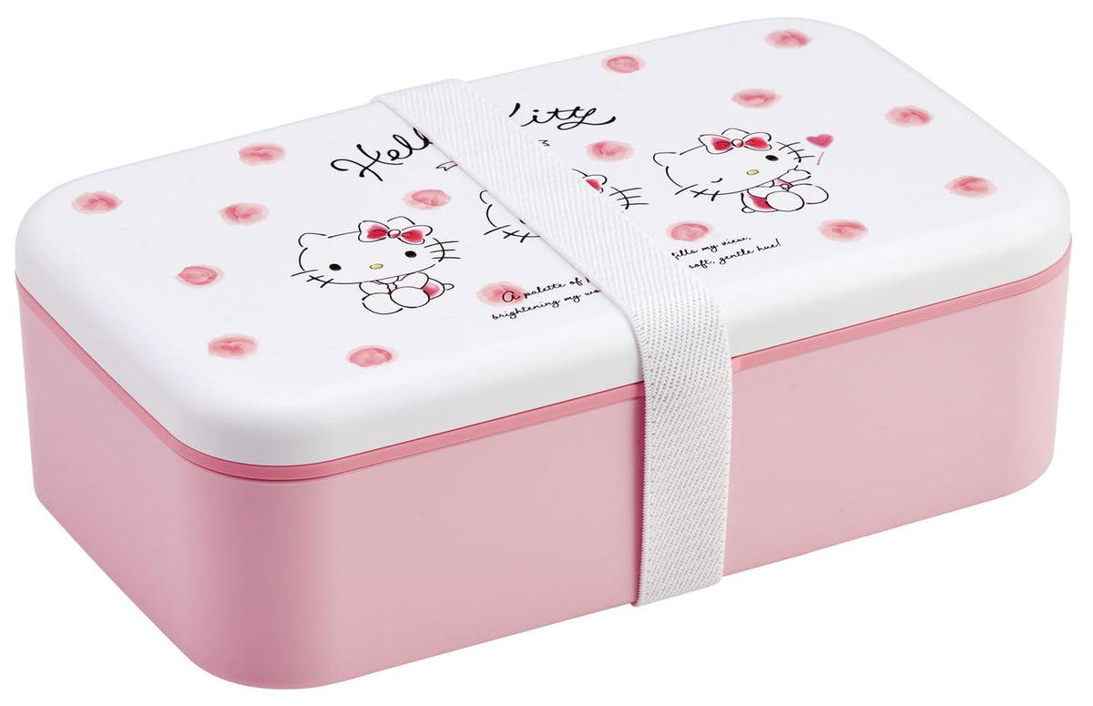 Skater Lunch Box with Cutlery 1000ml Hello Kitty Design
