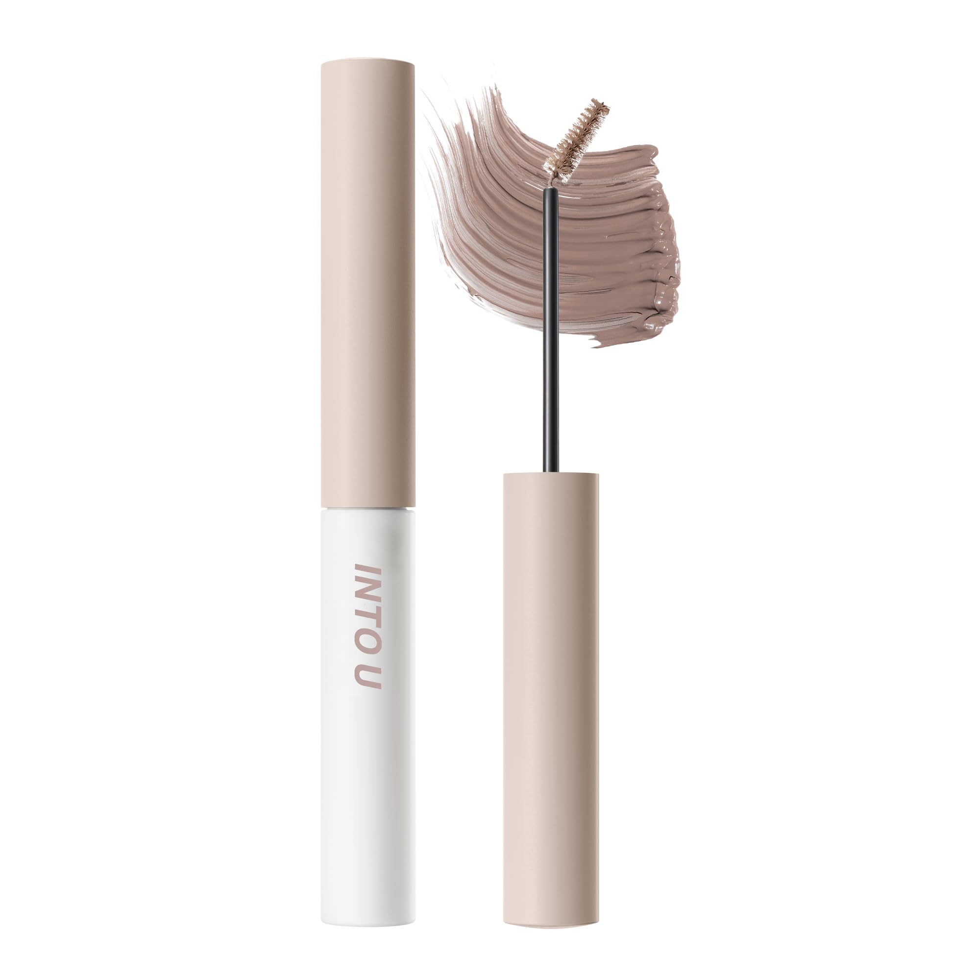 INTO U Eyebrow Mascara with Functional Brush in Modern Gray