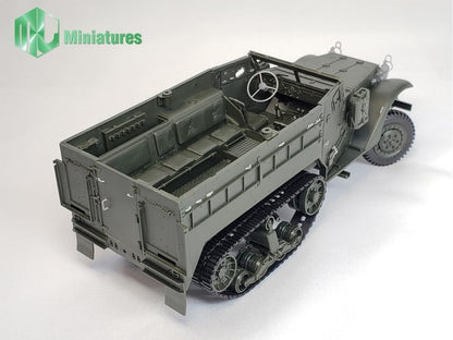 MJ Miniature 1/35 M3/M16 Halftrack Detail Upgrade Set for Tamiya Models