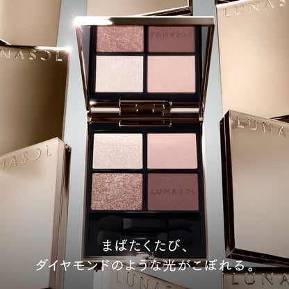LUNASOL Eye Coloration N 22 Rose Beige 4 Color Eyeshadow Set