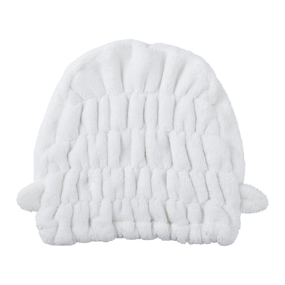 LIV HEART Animal Hair Cap Seal Soft Towel 22cm Quick Dry