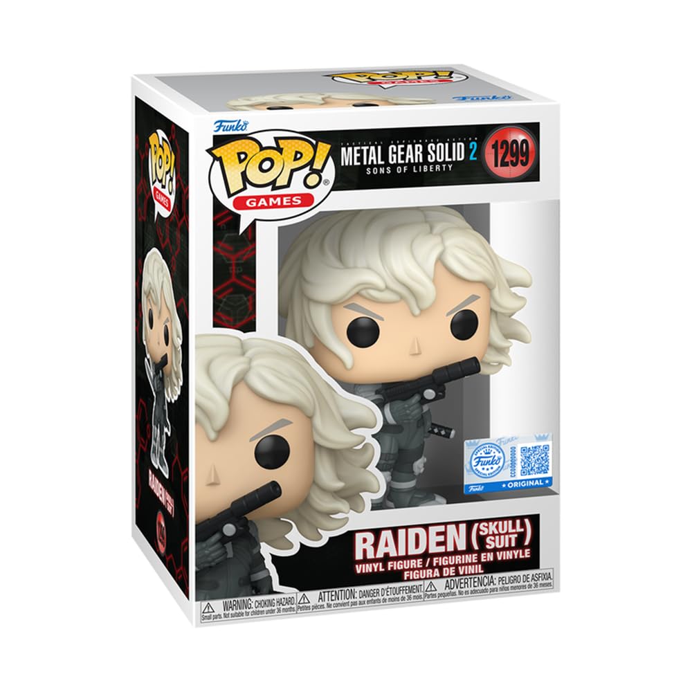 Funko POP Raiden Figure from Metal Gear Solid Collectible