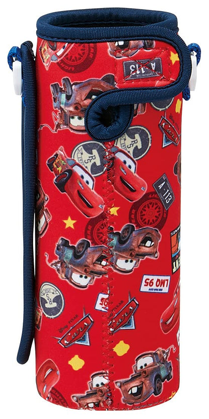 Skater Kids Water Bottle Cover with Disney Cars Design
