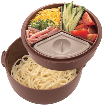 MI Kurieeshonzu Bowl Lunch Box with Chopsticks and Sauce Container