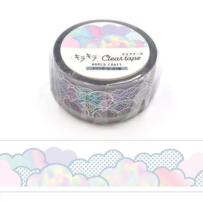 World Craft Masking Tape Rainbow Aurora Foil 20mm