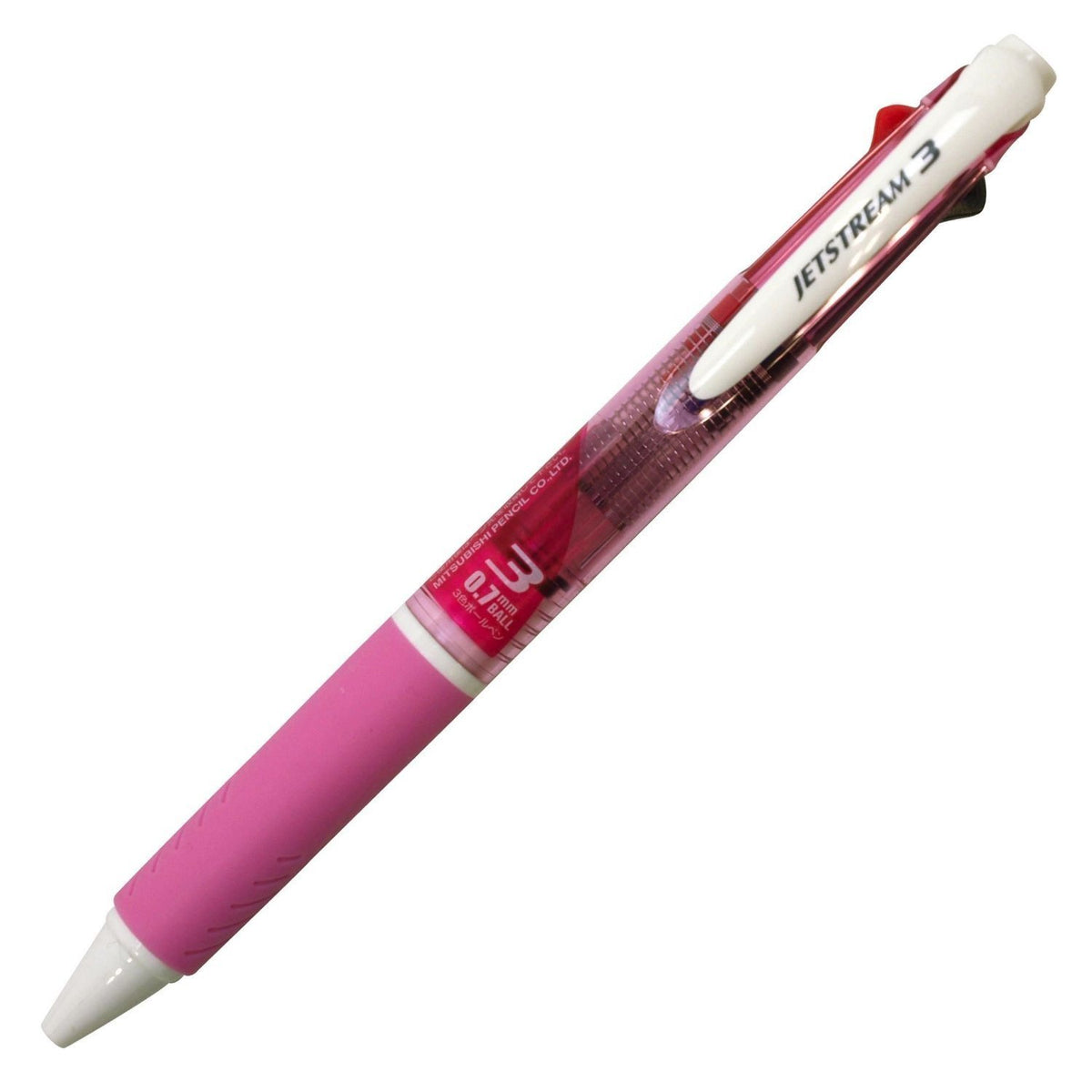 Mitsubishi Pencil Jetstream 3-Color Ballpoint Pen 0.7mm Pink
