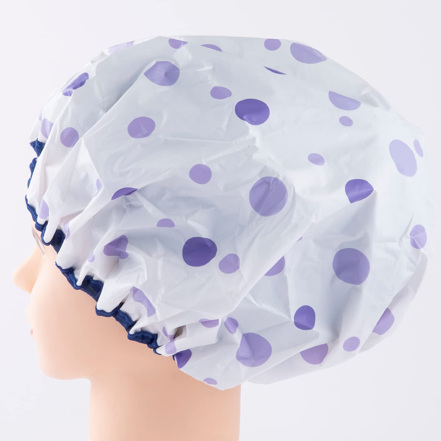 KAI Shower Cap Set for Hair Protection 2 Pieces