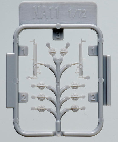 FineMolds 1/72 Nano Aviation Series 7.7mm Gun Model Parts